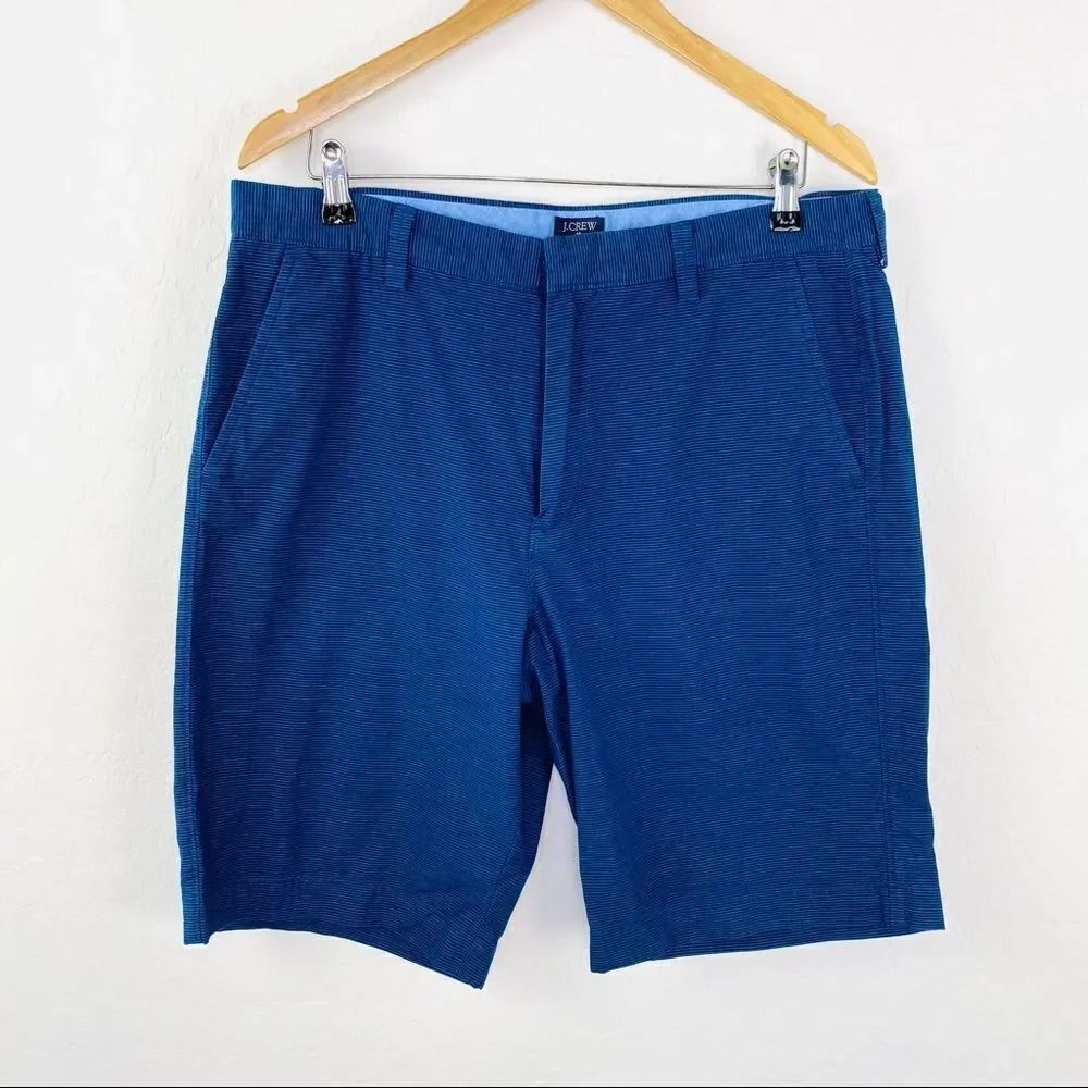 J. crew navy Rivington shorts size 35